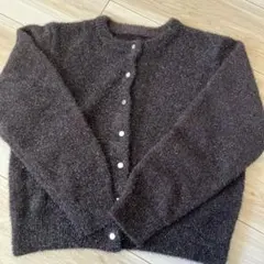 テチチ　ダークパープル ラメカーディガン