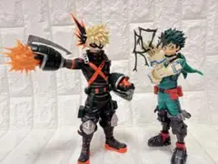 【訳あり品】一番くじ ヒロアカ 爆豪勝己＆緑谷出久 フィギュア【説明文に記載】