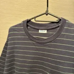 orcival ネイビー ストライプ Tシャツ
