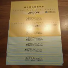 ゼビオ　株主優待　優待券　ゼビオホールディングス