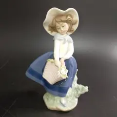 Y4-6/LLADRO/リヤドロ/綺麗な花ばかり/フィギュリン/人形/#5222のサムネイル