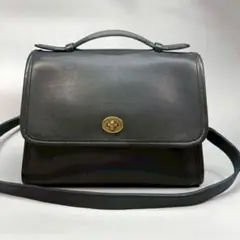 OLD COACH オールドコーチ　ショルダーバッグ　9870 USA製 COACH オールド コーチ 2WAY レザー ショルダーバッグ