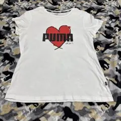PUMA ハートプリント Tシャツ XL
