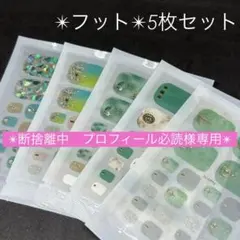 ✴︎断捨離中　プロフィール必読 様専用✴︎ P ジェルネイルシール