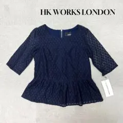 ★新品★ HK WORKS LONDON チュニック　五分袖　フレアヘム　レースのサムネイル