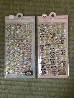 3Dクリスタルシール2シートセット③