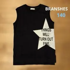 美品 [140] BRANSHES スタープリントタンクトップ