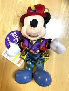 東京ディズニーランド　ディズニーハロウィーン2025 ミッキー　ぬいぐるみバッジ