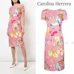 ご専用★大セール☆キャロリーナへレラCarolinaHerrera花柄ワンピースのサムネイル