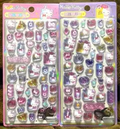 新作！　海外正規品　サンリオ　 ハローキティ　３Ｄシール 2枚セット