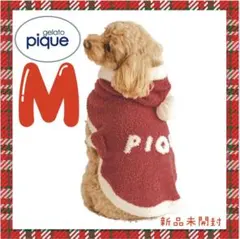 ジェラートピケ 【HOLIDAY】ベビモコケープ　サンタM 新品