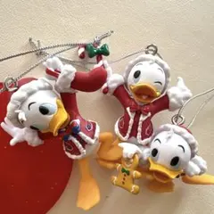 ディズニークリスマスオーナメント2025 ヒューイ、デューイ、ルーイ