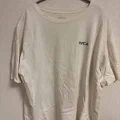 RVCA Tシャツ レオパード柄 バックプリント ホワイト Mのサムネイル