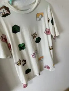 H&MマイクラTシャツ　未使用のサムネイル