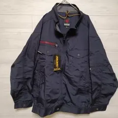 【新品】バートル 空調服　ブルゾン ネイビー　長袖 バートル AC7141 4Lのサムネイル