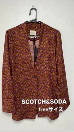 SCOTCH&SODA 花柄 長袖シャツ freeサイズのサムネイル