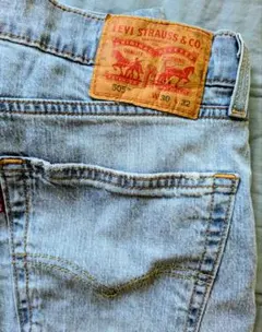 美品 Levi's 505 ストレートデニム W30 L32