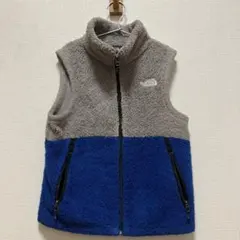 The North Face フリース ベスト 青 NA-3245 Мサイズ - メルカリ