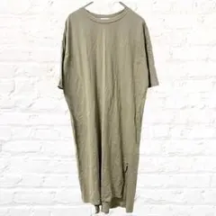 earth アースミュージックエコロジー ロングワンピース カットソー 半袖