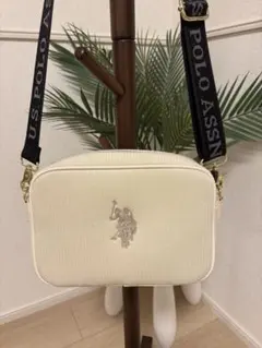 U.S. POLO ASSN. ショルダーバッグ ポロアッスン コーデュロイ
