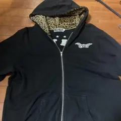 SEVEN THREE-R ブラックパーカー