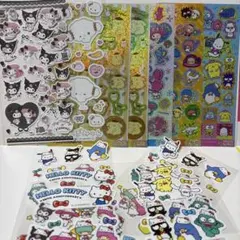 ハローキティ アニバーサリーシールほかサンリオシール11枚