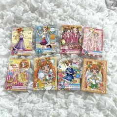 プリキュアデータカードダス8枚セット