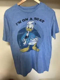 Disney ドナルドダック Tシャツ M アメリカ古着　希少