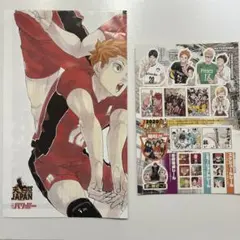 ハイキュー　月刊バリボー BIGポスター 32号　カスタマイズシール　27号