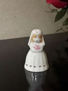 テーブルベル　人形　陶器