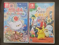 Nintendo Switch ソフト 2本セット　太鼓の達人　ポケモン