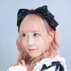 ANONENONE 無重力カチューシャ Black