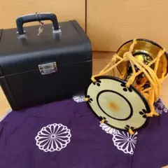 美品 小鼓 和楽器 金 豪華金蒔絵 鍵付きケース 美品 小鼓 和楽器 金 豪華金蒔絵 鍵付きケース - メルカリ