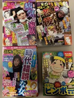 レディースコミック4冊セット　家庭サスペンス他