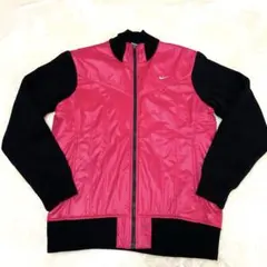 Nike ピンク ブラック ジャケット　L