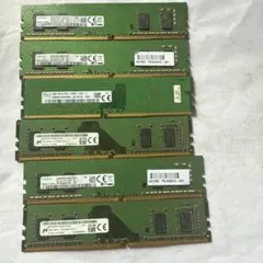 デスクトップPC用メモリ 4GB 計9枚セット - メルカリ