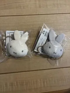 miffy ミッフィー ぬいぐるみ ヘアゴム 2種セット
