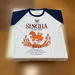 Singha Lager Beer ラグランTシャツ