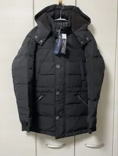 未使用Golden Bear フード付き ブラックダウンコート