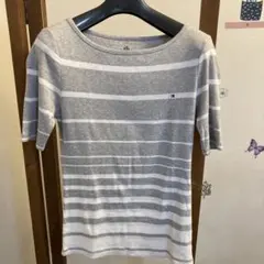 Tommy Hilfiger ストライプ 半袖Tシャツ　即日発送