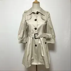 JILL STUART ジルスチュアート ベージュ トレンチコート S 日本製のサムネイル
