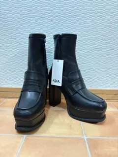AZUL BY MOUSSY ローファーショートブーツ