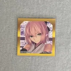 fgo ステッカー 沖田　総司　最終再臨展　特典