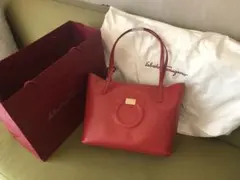 【現品16万円】Salvatore Ferragamo フェラガモ トートバッグ