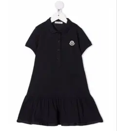 美品】【春夏】MONCLER ポロワンピース ネイビー 8A - メルカリ