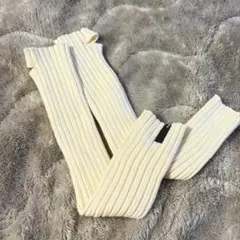 Kastane リブ編み アームカバー アームウォーマー