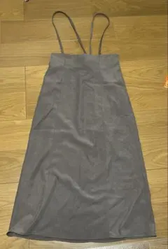 グローバルワーク　コーデュロイロングスカート 細ストラップ