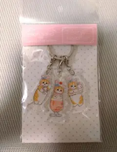 mofusand×サンリオキャラクターズ　3連アクリルキーホルダー