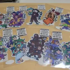 忍たま乱太郎　B-SIDE LABEL ステッカー 5枚セット