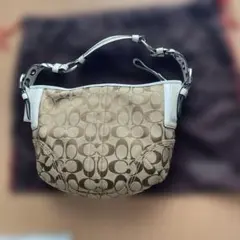 COACH ハンドバッグ ベージュ系 28895 - メルカリ